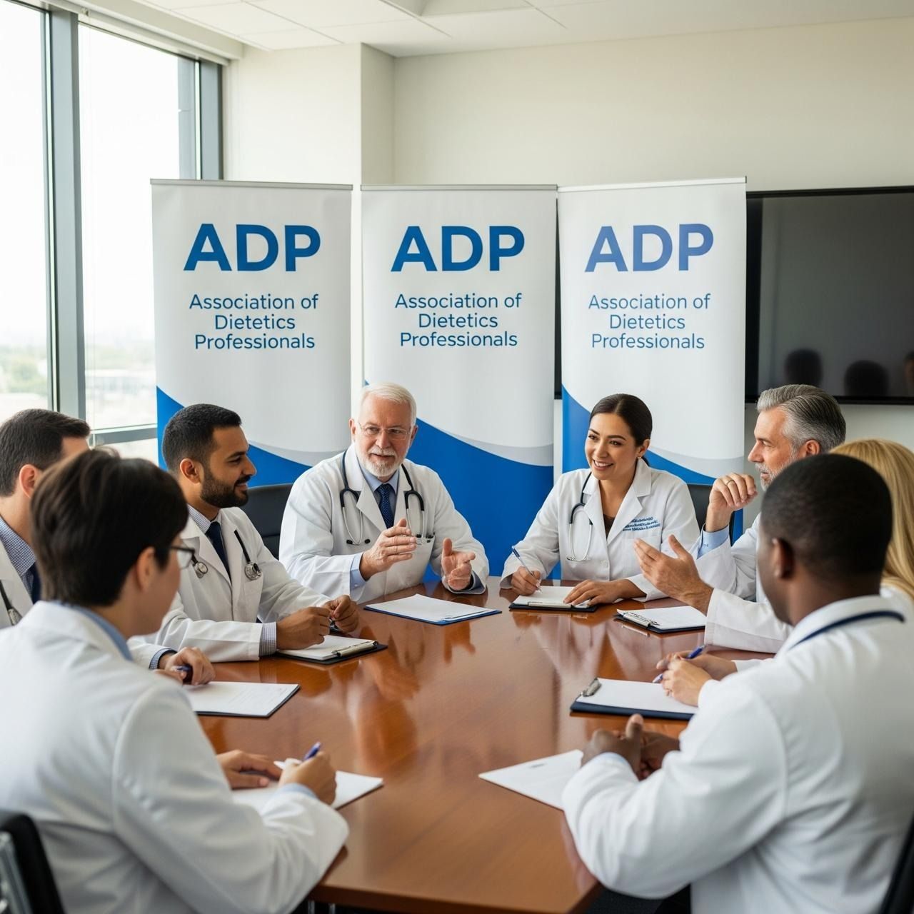 Nutrition professionals collaborating at Association of Dietetics Professionals